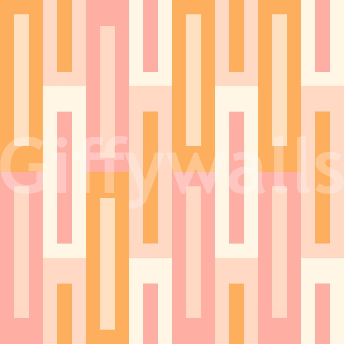 Retro Peach Maze Wallpaper‚Å†