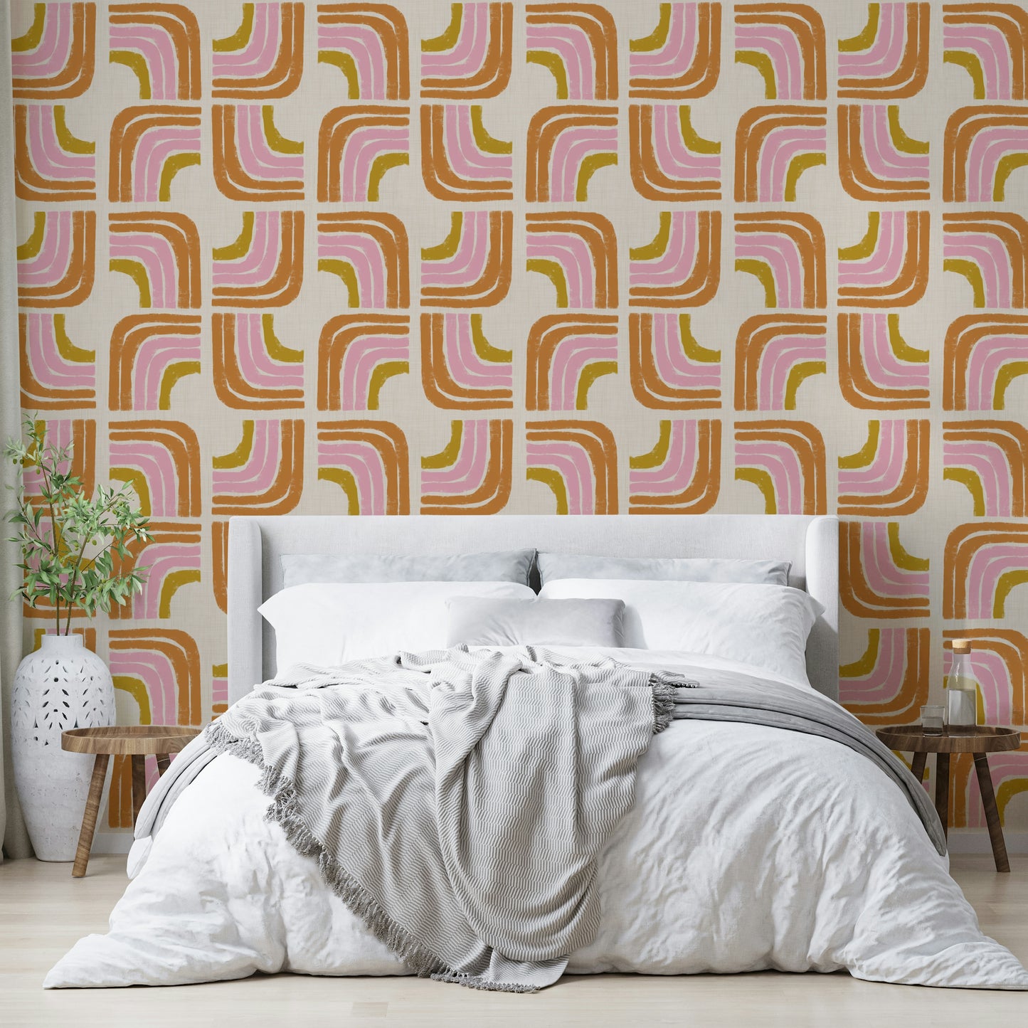 70s style wall mural wallpaper


