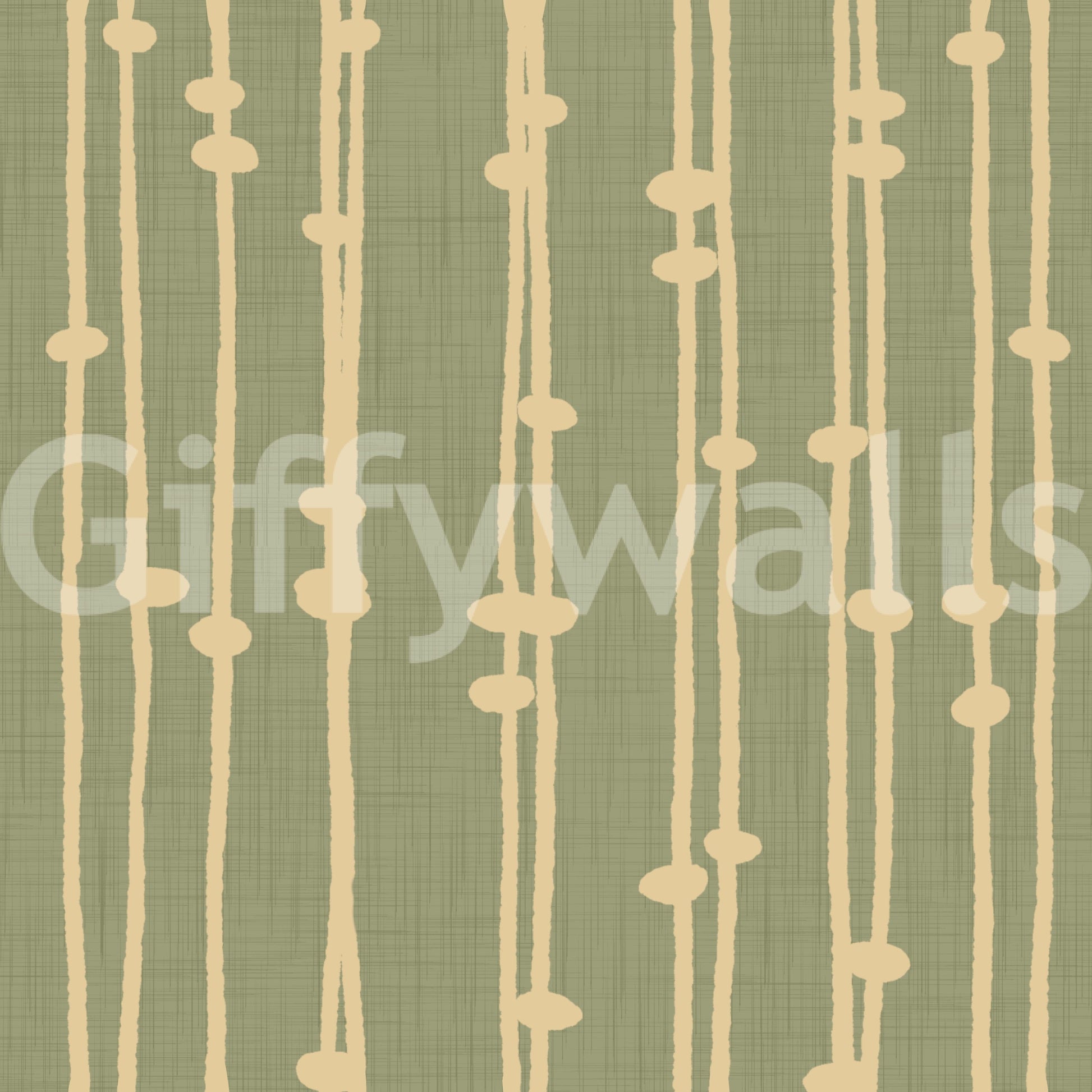 Boho Jewel Tone sage stripes decor