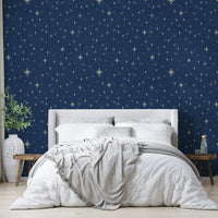 Wallpaper for walls with vintage night sky
