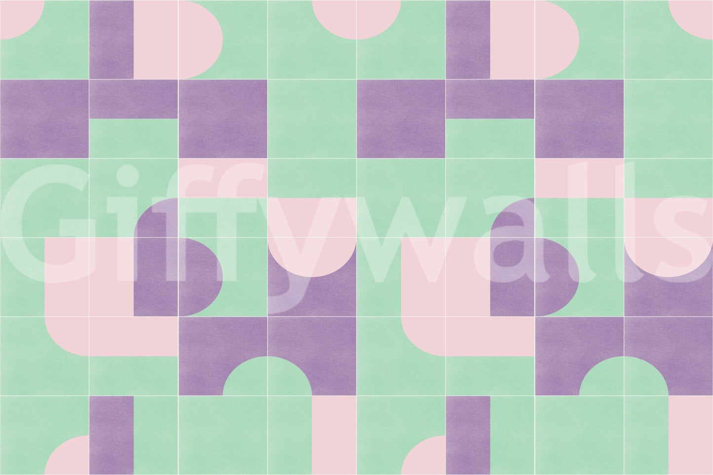 Kitchen or nook retro wallpaper mural

