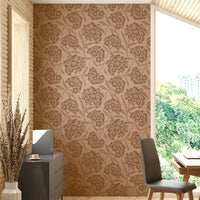 Vintage floral wallpaper design

