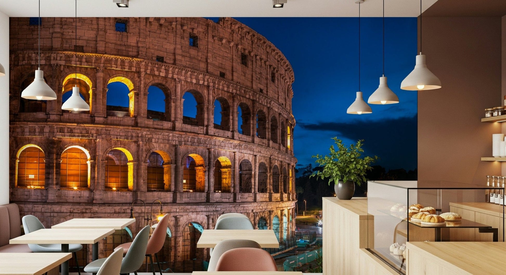 Roman Nights Wall Mural