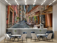 The feeling is one of quiet, urban beauty.

