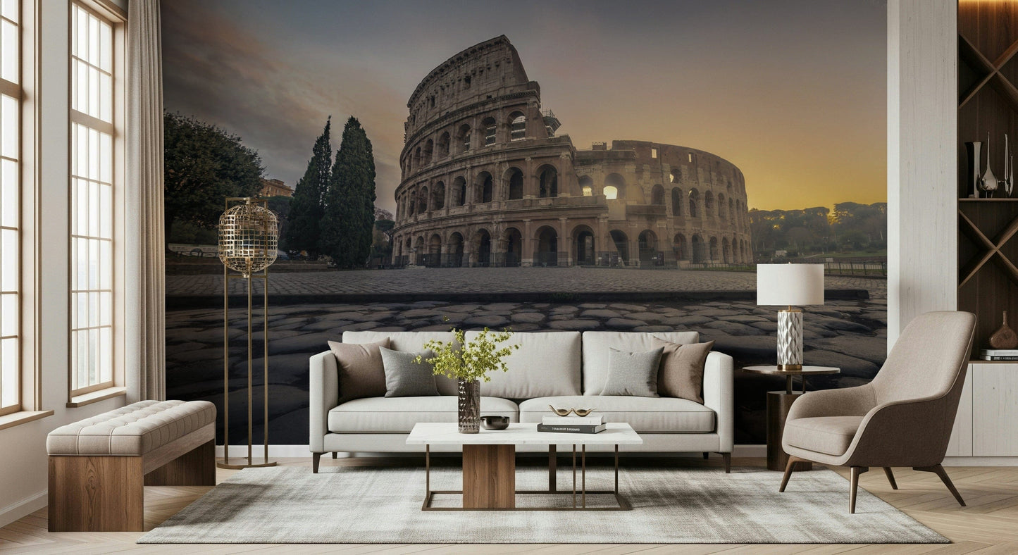 Ancient Rome Sunrise Wall Mural -2469876