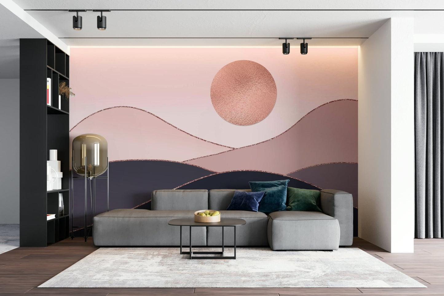 The design gives a feeling of quiet, natural beauty.

