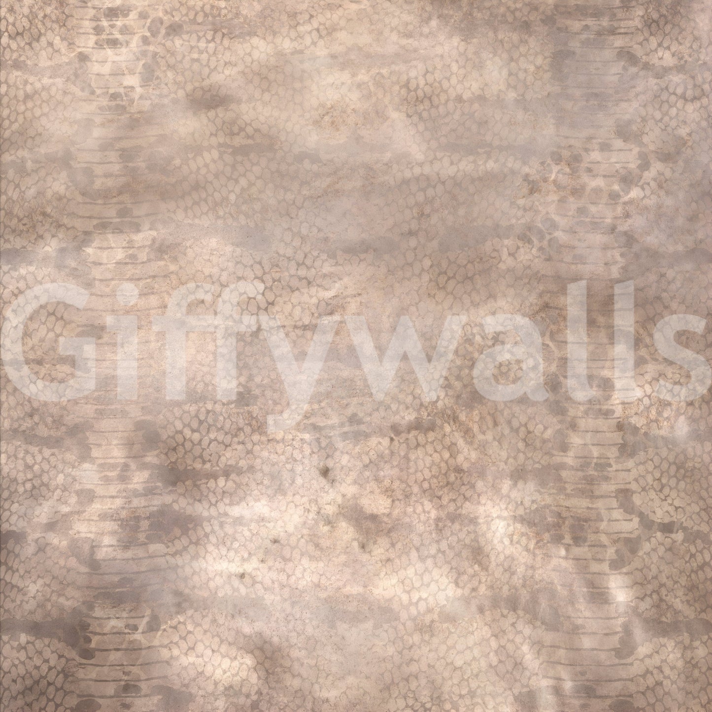 Snakeskin - Rose Gold Wall Mural