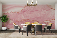 A sophisticated and luxurious wall covering.

