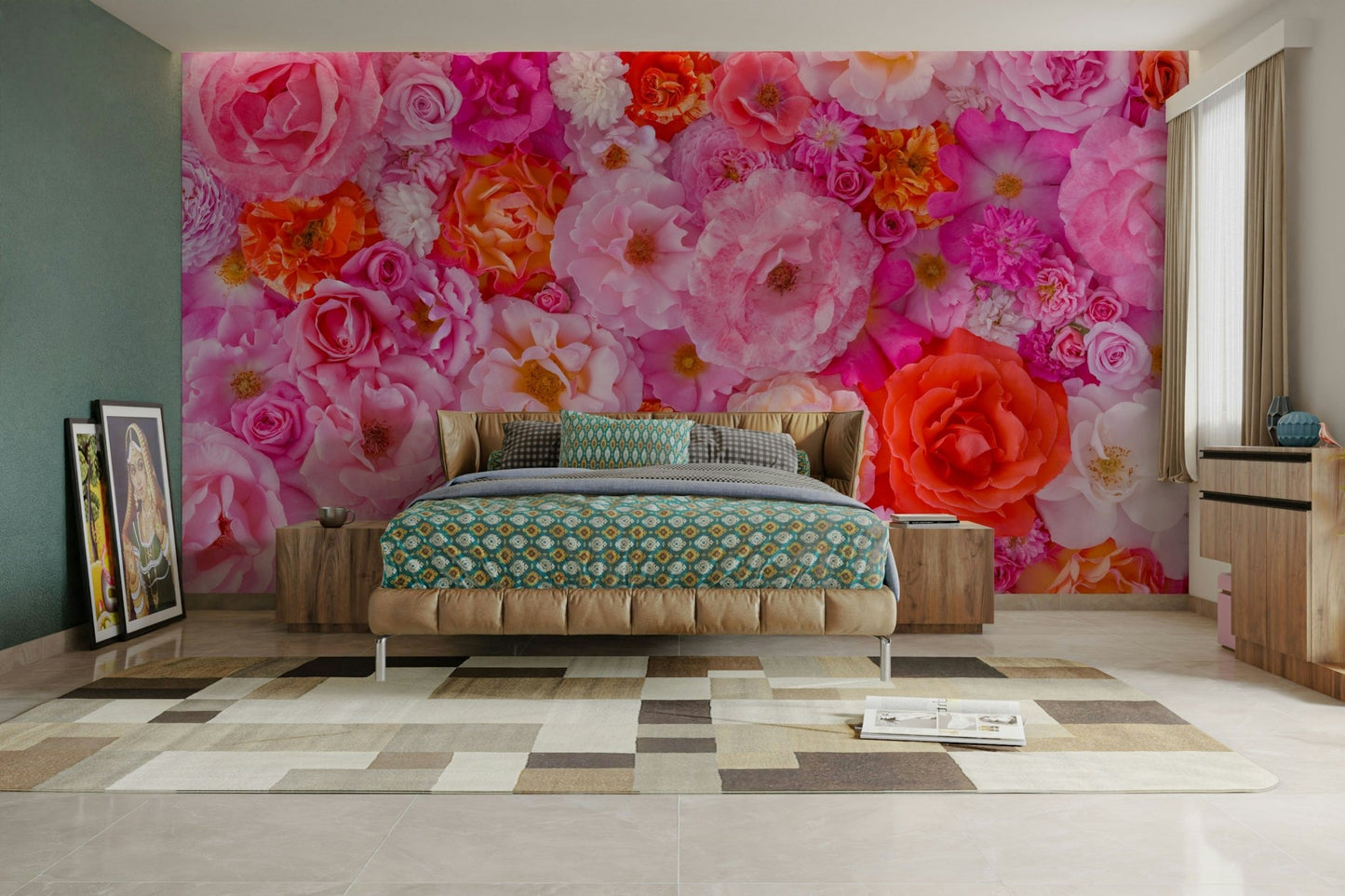 Roses Galore flower wallpaper

