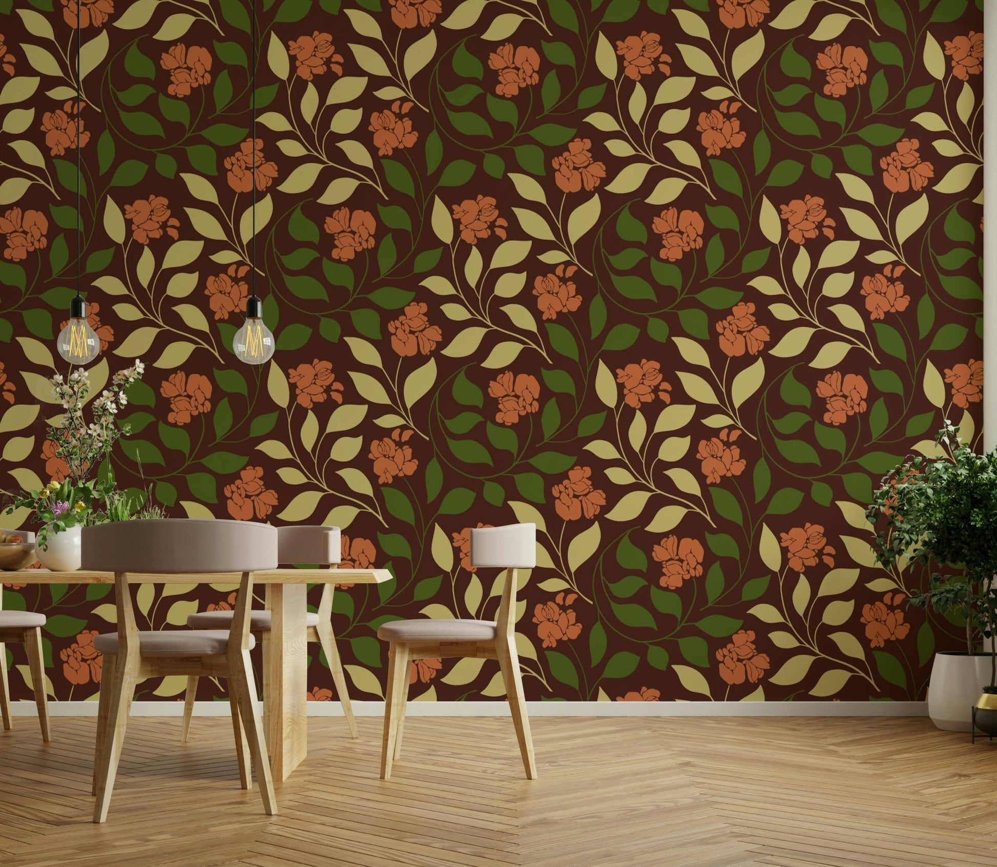 There's a sense of coziness and natural beauty.
