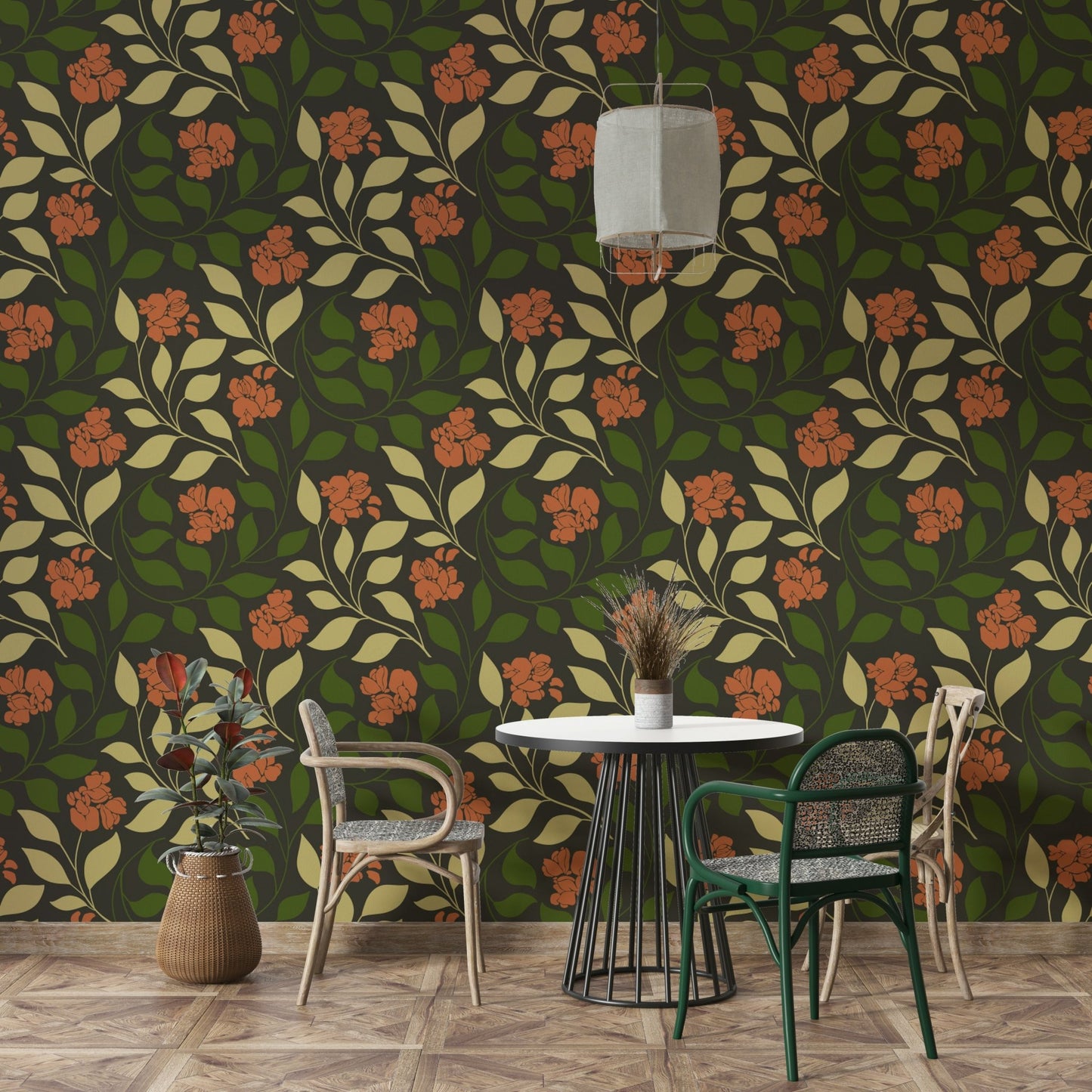 Captures the essence of a serene, arid garden.
