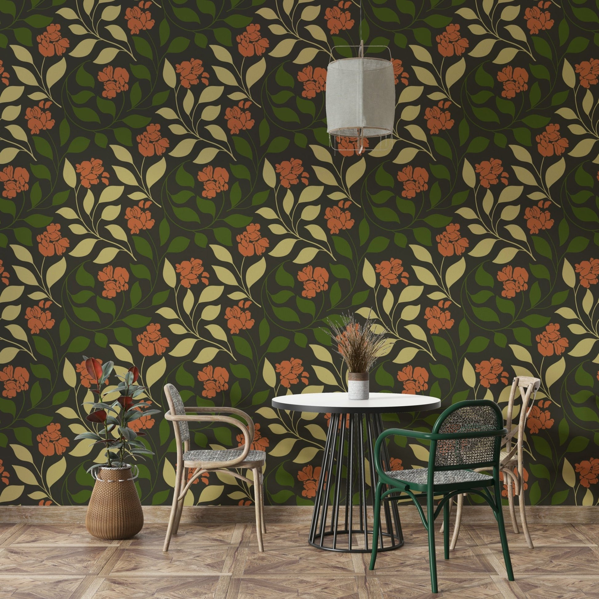 Captures the essence of a serene, arid garden.
