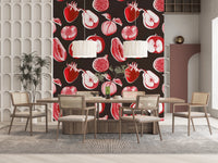 Ruby Retro Fruit Harvest Wall Mural