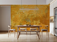 Golden Old Cracked wall design, weathered plaster look.