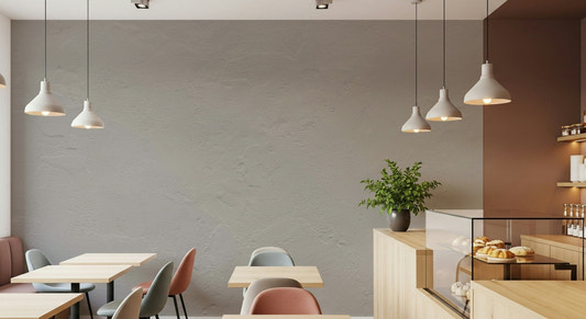 Rustic Finish Wall Mural with layered textures and subtle shading for sophisticated interior appeal.