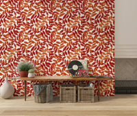 Rustic Leaves Wallpaper⁠