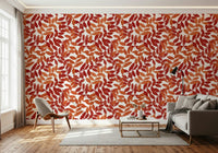Rustic Leaves Wallpaper⁠