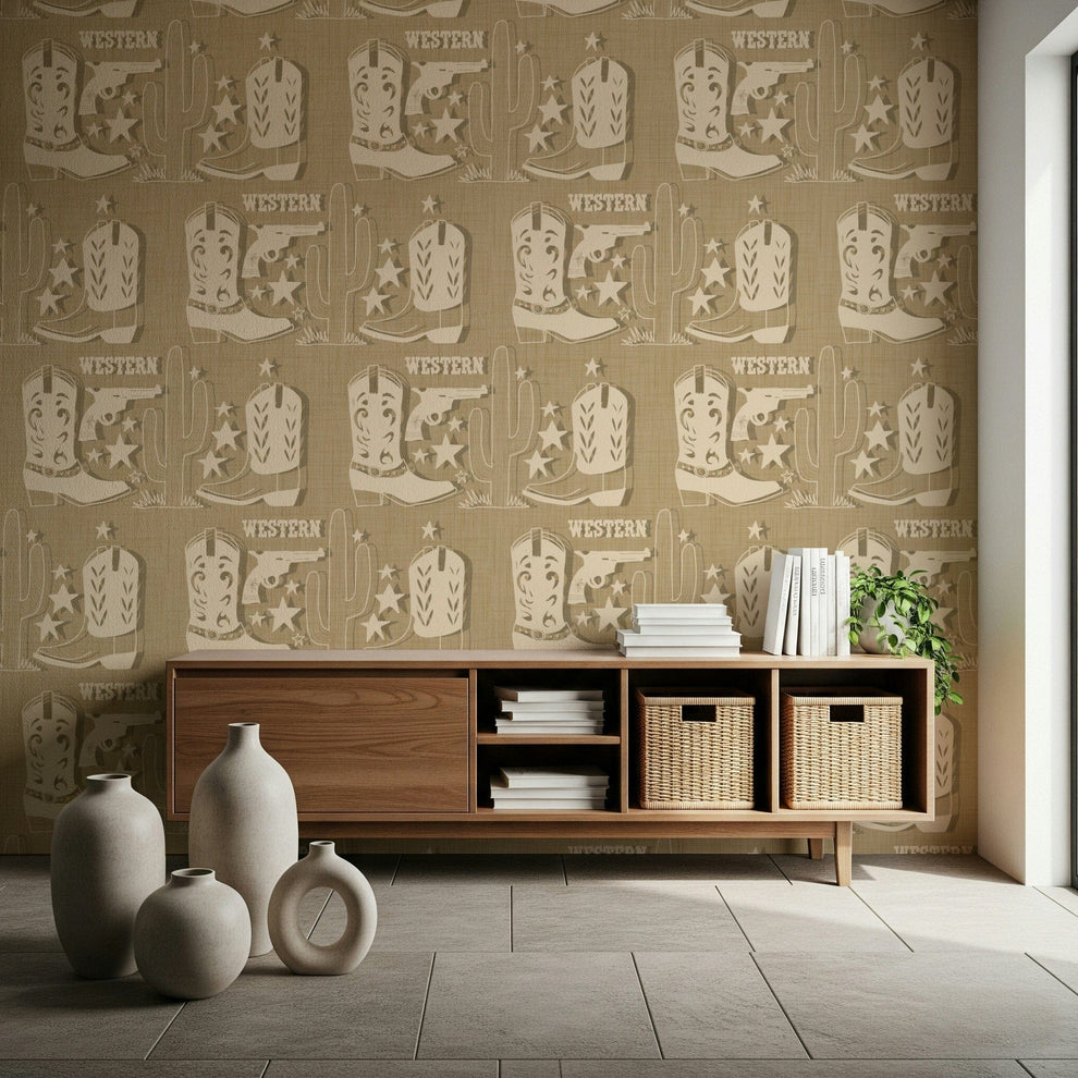 Rustic Western Wallpaper for Walls