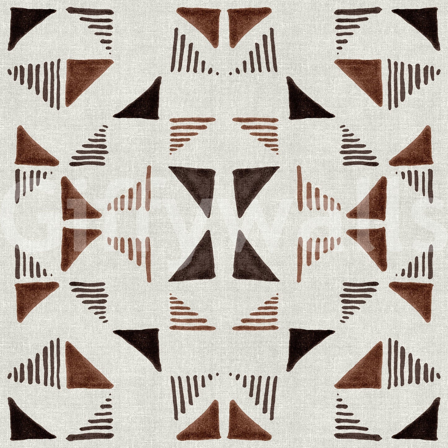 Triangles Composition Wood Wallpaper⁠