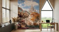 Sacre - Coeur Carousel Wall Mural