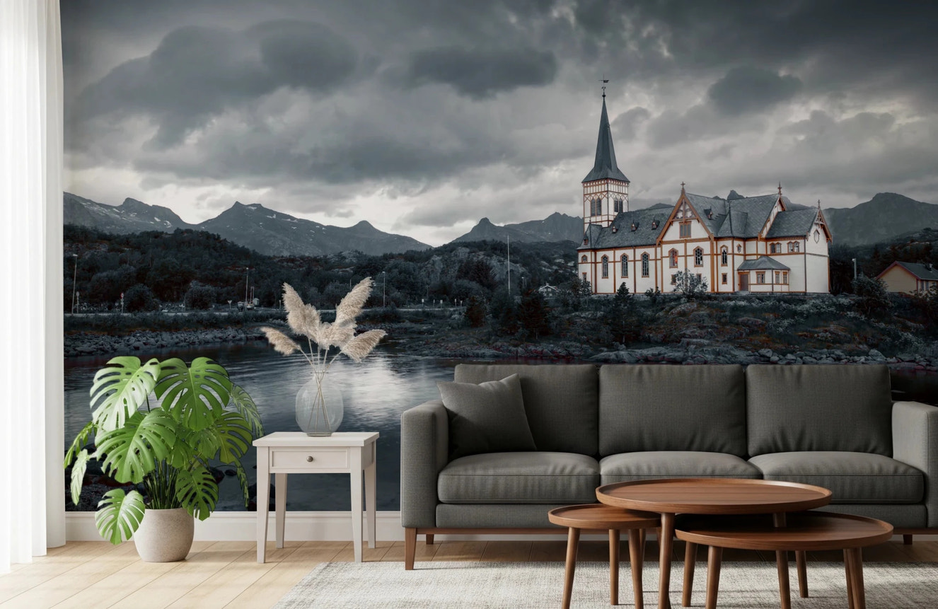 Sacred Shores Wall Mural