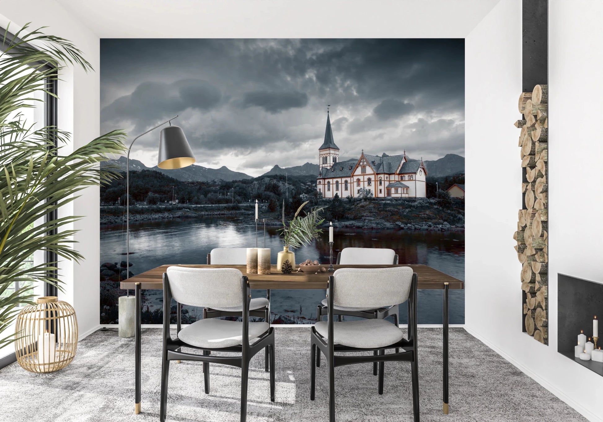 Sacred Shores Wall Mural