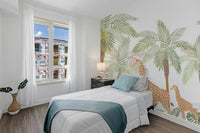 Safari Wild Animals Wallpaper Murals - Giffywalls