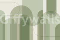 Sophisticated backdrop for contemporary decor.

