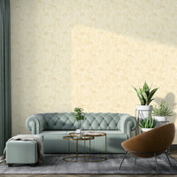 Subtle Western wallpaper with celestial cactus print

