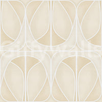 Sand Charm Softy Dèco Geometries modern art wallpaper mural