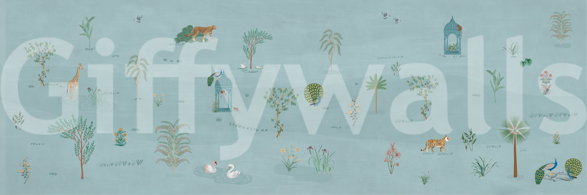 The style is painterly or a soft-focus photograph.

