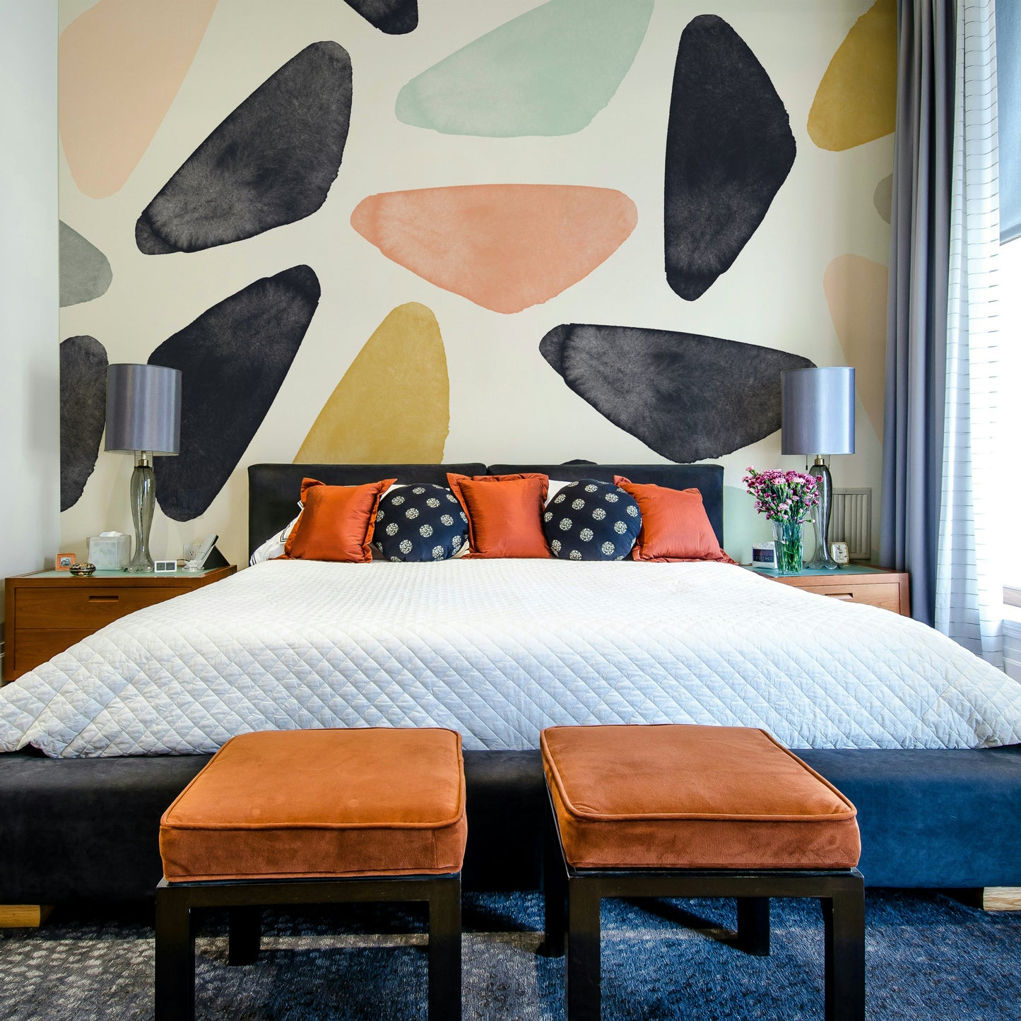 Skandinavisk vægmaleri