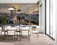 Scottish Skyline Wall Mural