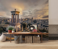 Scottish Skyline Wall Mural