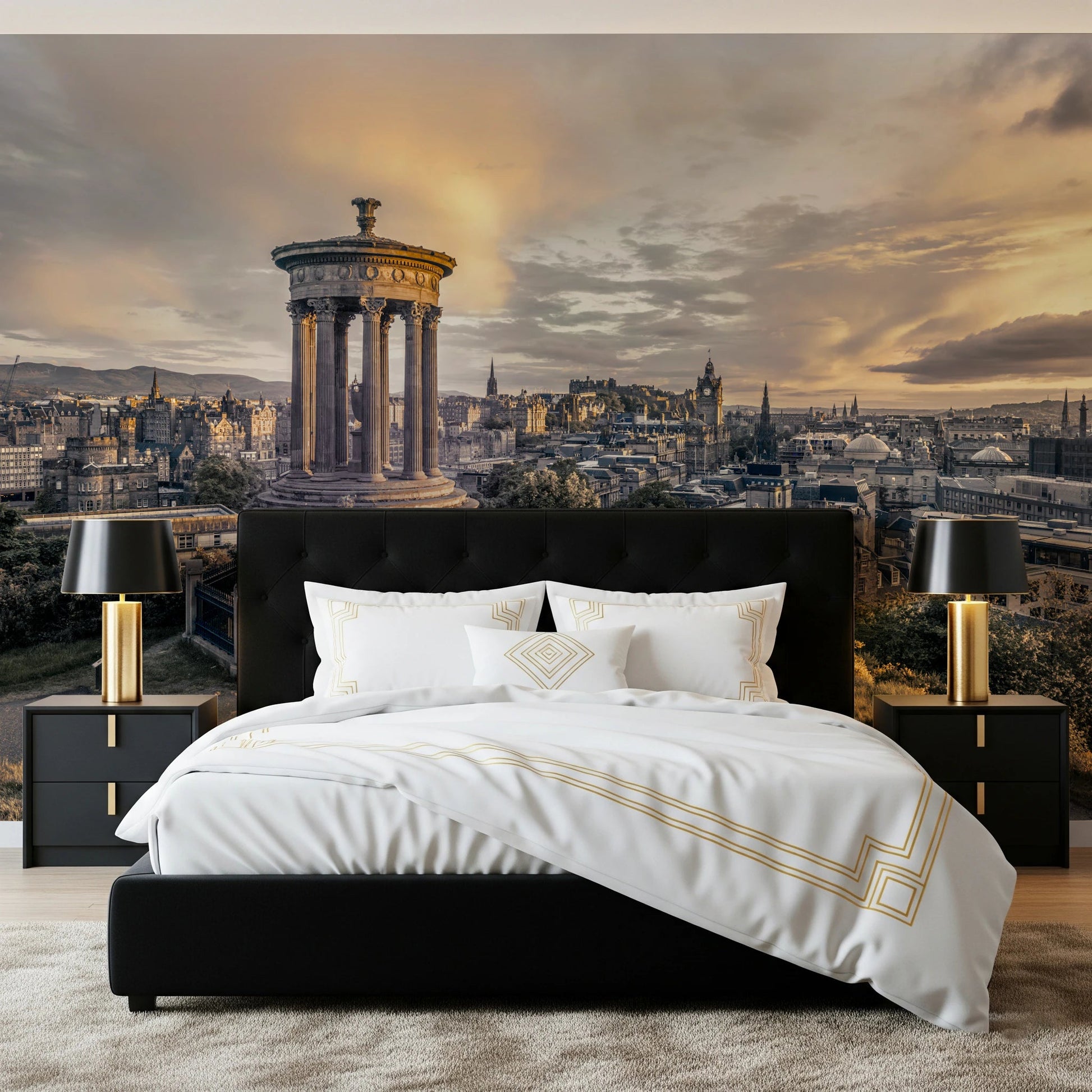 Scottish Skyline Wall Mural