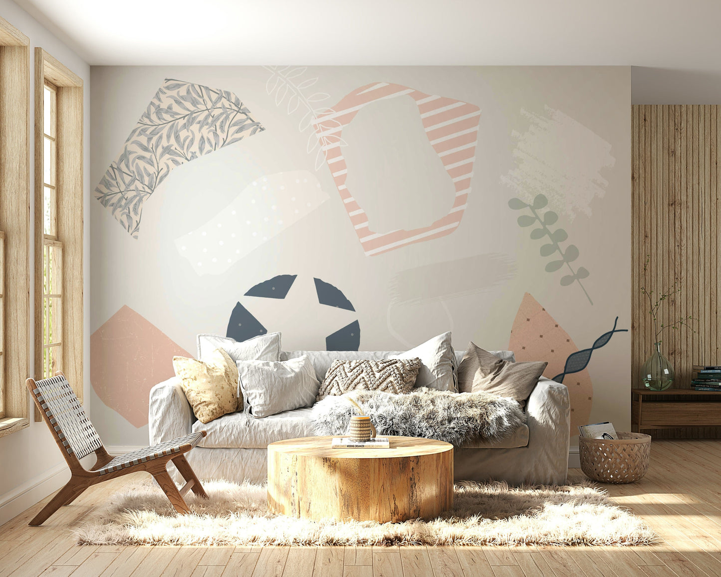 The design feels creative and peaceful.

