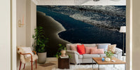 A classic ocean wallpaper for walls with a coastal theme.

