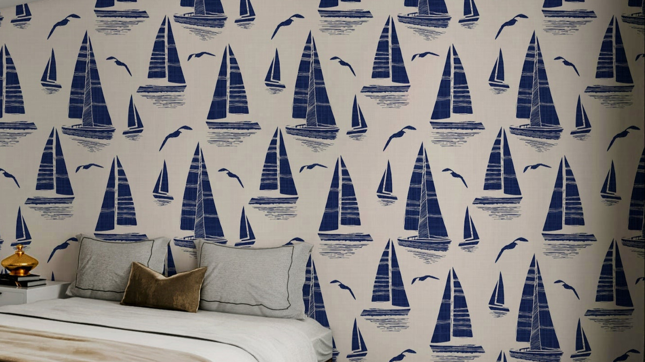 Sailing boats wallpaper for walls

