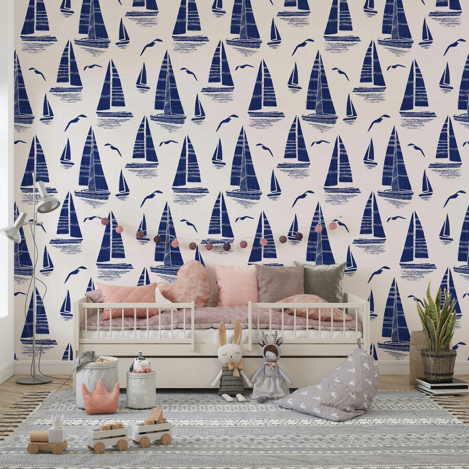 Durable marine wallpaper

