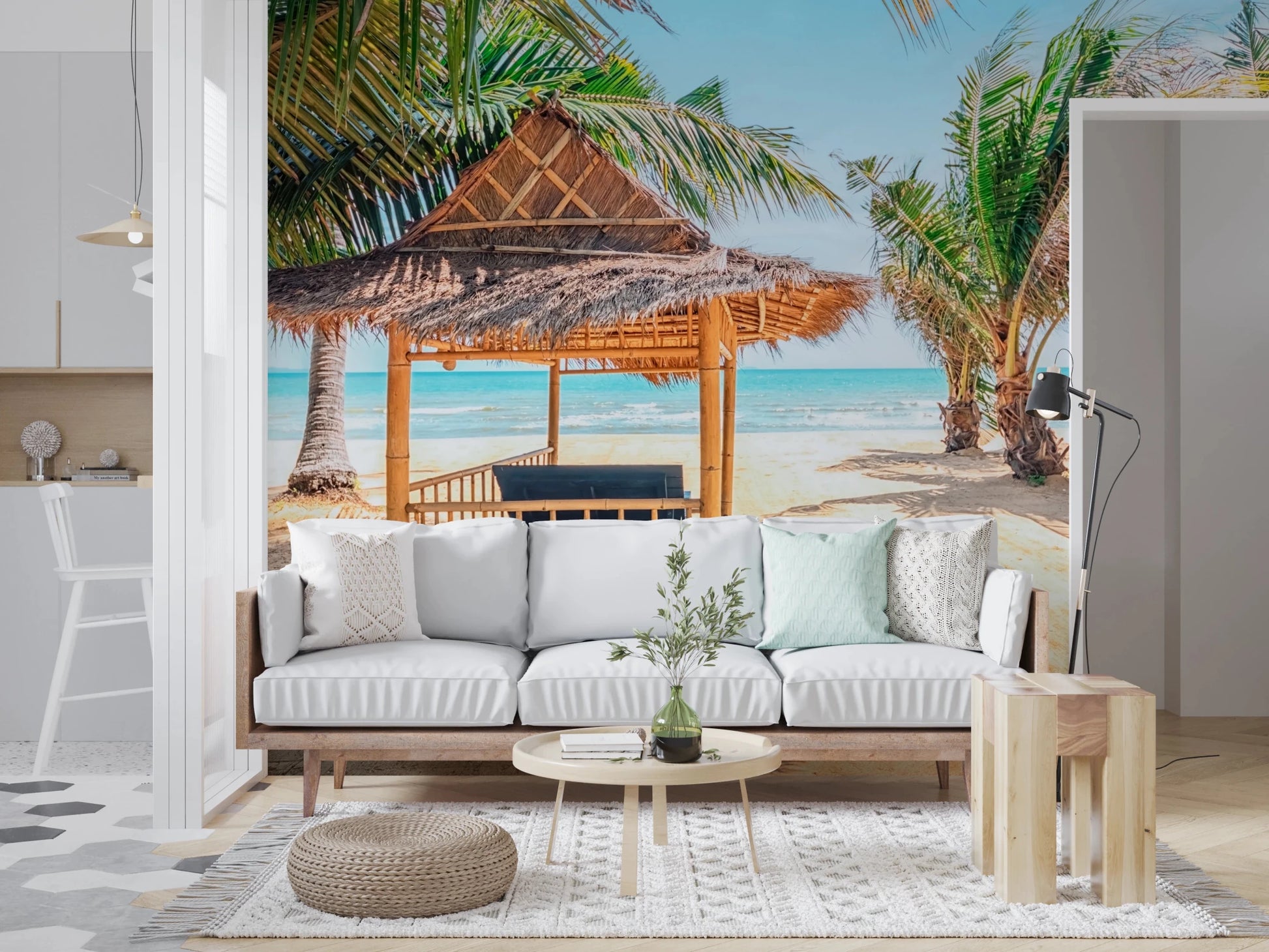Seaside Sanctuary Wall Mural