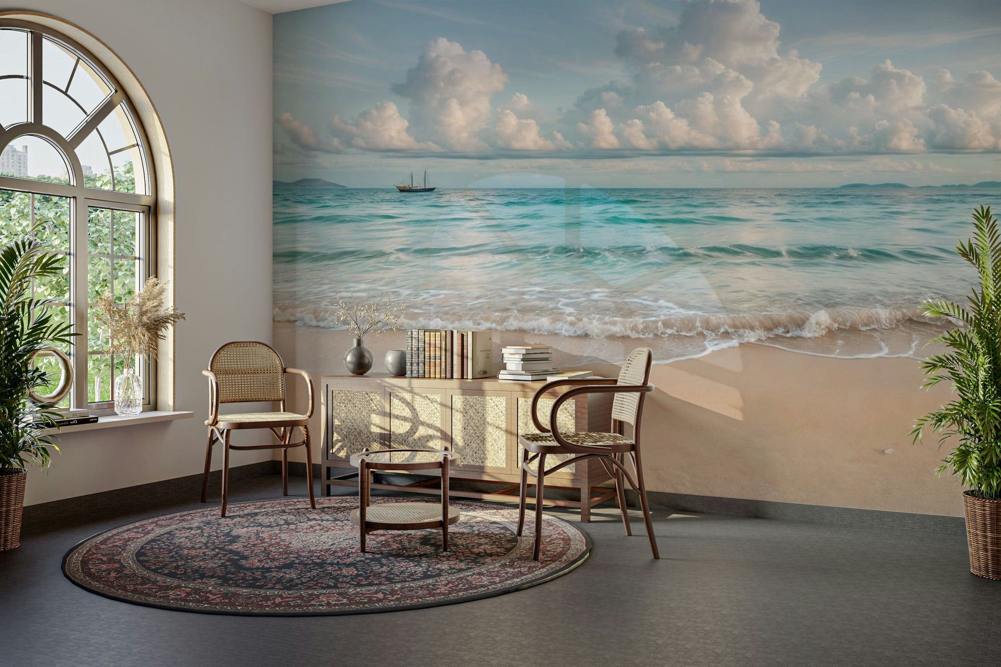 The overall feel is quiet and serene.

