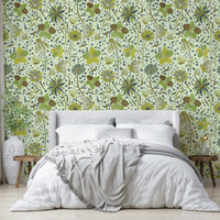 Full view of the Secret Butterfly Garden mural.

