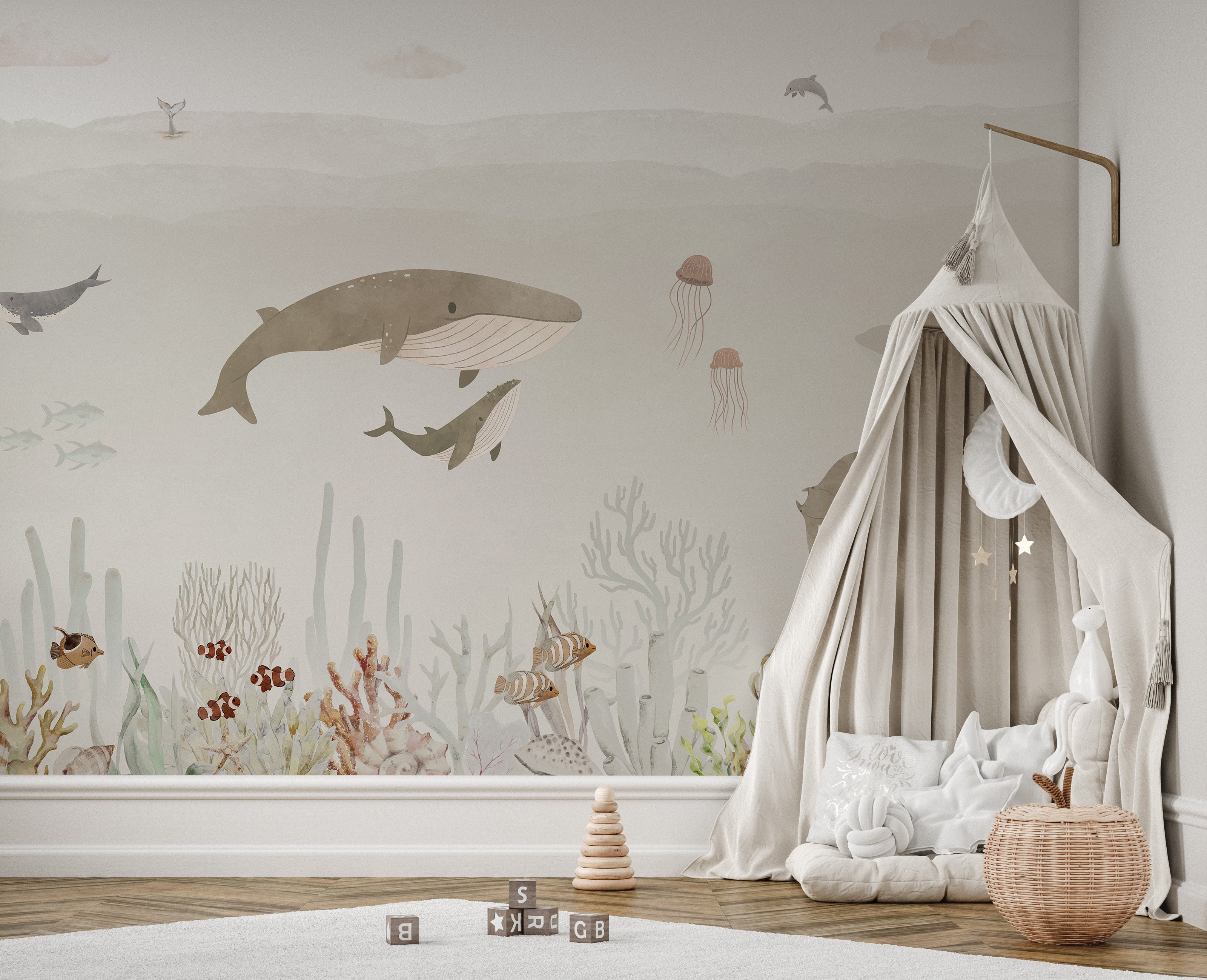 CONCORD WALLCOVERINGS 壁紙ボーダー キッズパターン サメ 子供の寝室プレイルーム、ブルーグレーブラウン、15フ Amazon | CONCORD WALLCOVERINGS 壁紙 ボーダー キッズ パターン ライン 波 男の子 女の子 部屋 ブルー イエロー  ネイビー アクア ホワイト ブラック パープル 7インチ x 15フィート GU79229 | トリムボーダー