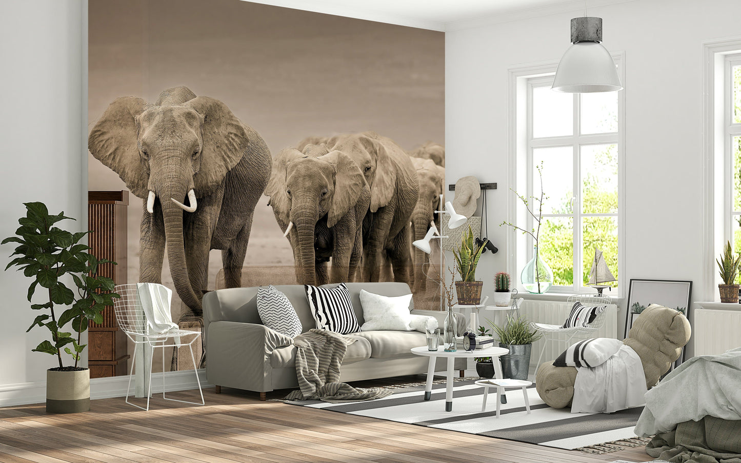 Elephant Journey Wall Mural -2526083