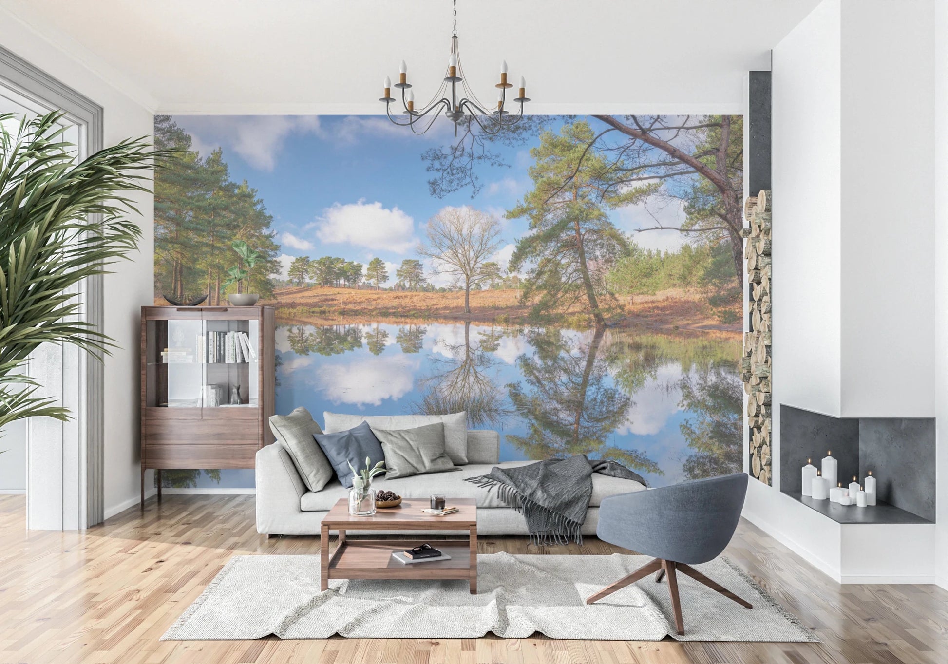 Serene Beauty of Nature Wall Mural