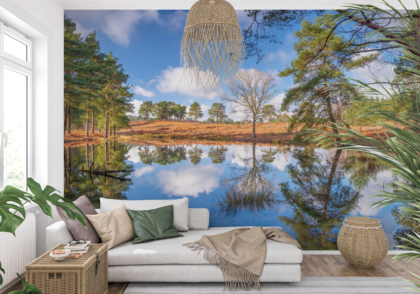 Serene Beauty of Nature Wall Mural