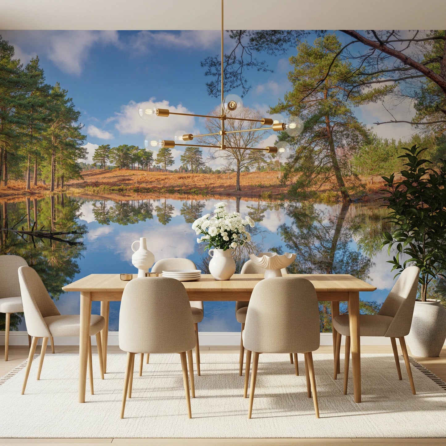 Serene Beauty of Nature Wall Mural