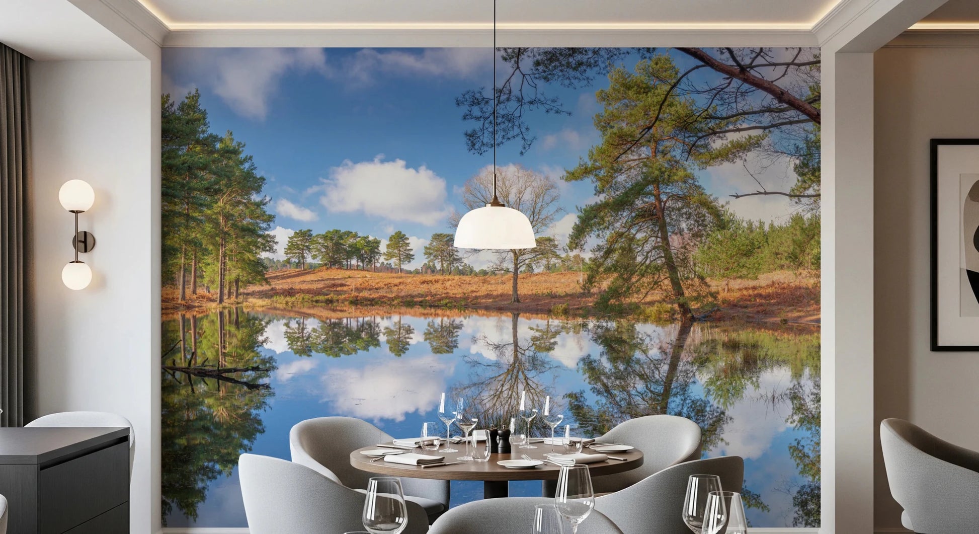 Serene Beauty of Nature Wall Mural