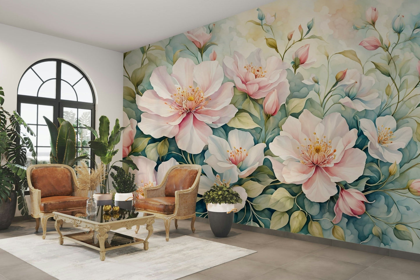 The image has a soft, painted look.

