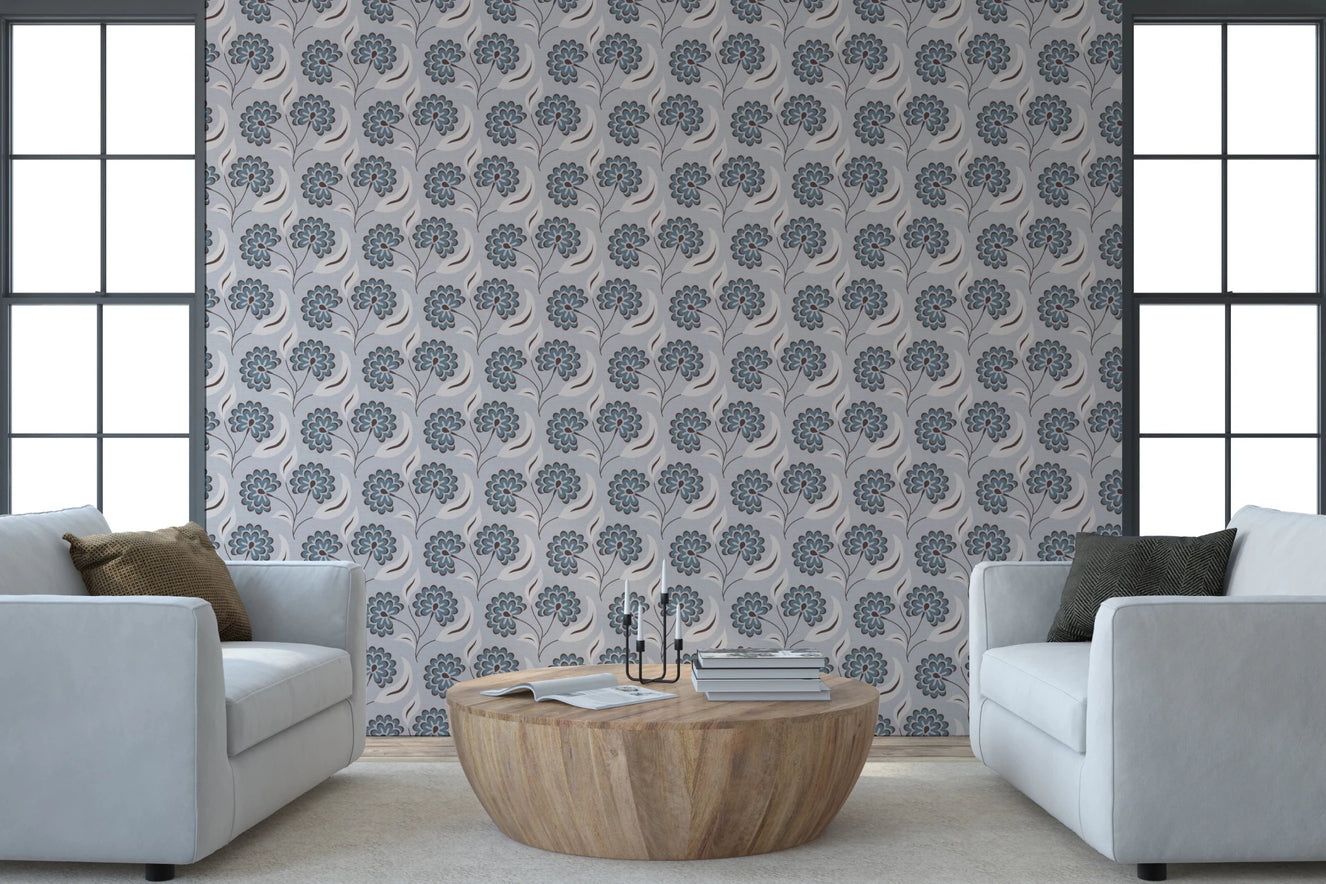 Serene Blooms Wallpaper⁠